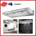 DEVANTI Fixed Range Hood Rangehood Stainless Steel Kitchen Canopy 90cm 900mm NEW