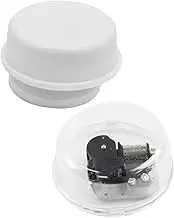 Cabilock 2Pcs DIY Musical Box Base with Wind Up Mechanism Clockwork Replacement Part for Clay Crafts for Birthday Easy to with Fun Shapes