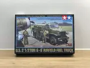 Tamiya TA-32579 2 1/2 Ton 6x6 US Airfield Fuel Truck