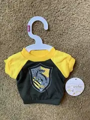 Harry Potter Hufflepuff Pet T-Shirt XS Grey/Yellow Pet Dog