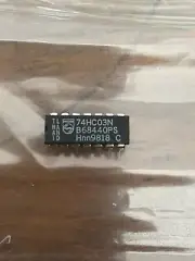 SN74HC03N 74HC03 Quadruple 2-Input Positive-NAND Gates IC x2