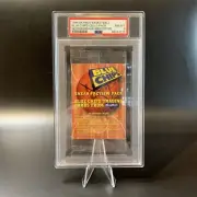 1994 Skybox Blue Chips Prototype Pack - Shaquille O’Neal + Neon Bodeaux - PSA 8