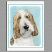 6 Grand Basset Griffon Vendeen Dog Blank Art Note Greeting Cards