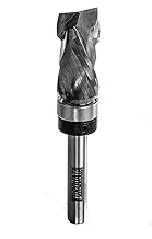Torquata Flush Trim Spiral Compression Pattern-Following Router Bit 12.7mm Diameter 25.4mm Cutting Height 1/4in Shank