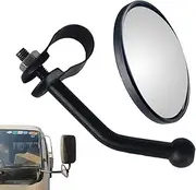 Large Circular Mirrors,Wider Vision 360 Degree Rotatable Rearview Mirrors | Reverse Assist Supplies, Easy Installation Large Curvature Assist Mirrors with Steel Arm for Bus