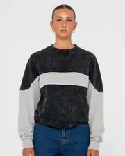 Davie Oversized Crew Fleece