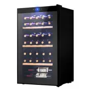 34 Bottles Wine Cooler Compressor Chiller Beverage Fridge
