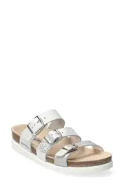 Mephisto Hyacinta Sandal in Silver at Nordstrom, Size 9