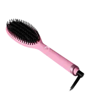 glide® hair straightener brush in fondant pink - limited edition