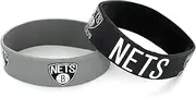 NBA Brooklyn Nets Wide Bracelet, 2-Pack