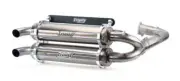Trinity Dual Full System Exhaust Muffler For RZR Turbo R 4 Premium 2020-24