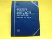 #9693 GREAT BRITAIN SHILLINGS 1902-1935 - NEW WHITMAN FOLDER