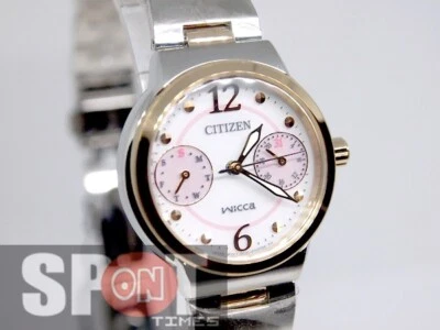 Citizen Wicca Eco-Drive Stainless Steel Ladies Watch FD1026-53W