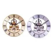23) DIY Clock Repair Parts 86mm Roman Numeral Clock Insert Quartz Movement