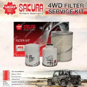 Sakura 4WD Filter Service Kit for Toyota Hilux LN40 LN56 LN65 LWB Refer RSK22