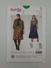 Burda Sewing Pattern 6491 Women's Skirt Pattern Size US 20-34 EUR 46-60 NEW