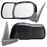 K-Source 23-0530 Exterior Towing Mirror; Snap On; 4-1/2 Inch x 6-1/4 Inch; Exten