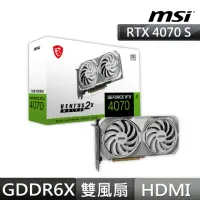 在飛比找momo購物網優惠-【MSI 微星】GeForce RTX 4070 SUPER