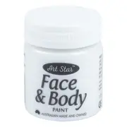 Art Star Face & Body Paint 40ml - White