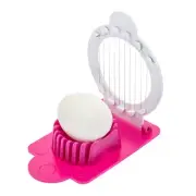 MULTIFUNCTIONAL EGG SLICER, VEGETABLE SLICER FOR SLICING AND DICING EGGS PINK