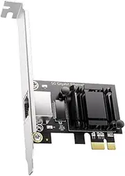 Anlayliay 5G Pcie to RJ45 Network Card RTL8126 Chip Gigabit Ethernet PCI Express Network Card 10/100/2500/5000Mbps for Desktop