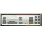 For MSI Z170A TOMAHAWK Shield IO I/O Rear Baffle Backplate Motherboard