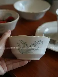 在飛比找松果購物優惠-復古法式陶瓷餐具 馬克杯 小碗 平盤 深盤 餐盤 5件套 8