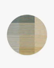185' Round | Machine Washable Runner Rug | Kid & Pet Friendly | Indoor Rug | Gradasi Teal Quartz Rug | Ruggable