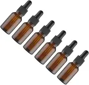 WRITWAA 12Pcs Women Essential Oil Bottle Glass Dropper Bottles for Perfumes and Essential Oils for Travel and Organizing Fragrances