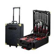 DIY Tool Kit Case Trolley Portable Mechanics Toolbox Storage Organiser - 1375pcs