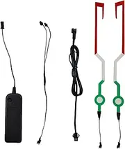 Helmet Lights LED Motorcycle - Driving Helmet Lamp - 3 Modes LED Strip Accessories Decoration for Riding Motorbikes Road Trips Night Drives