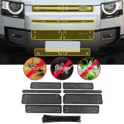 for Land Rover Defender 2020-2024 Front Mesh Grille Insect Protection Net 8pcs (for: Land Rover)