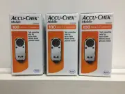 ACCU CHEK MOBILE TEST STRIPS 100 x3 - BRAND NEW