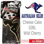 Car Air Freshener CHEESE CAKE GIRL - WILD CHERRY Tree Truck Home
