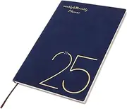 FUNOMOCYA Daily Journal Calendar Planner Book 2025 Planner Notebook for Office School and Home