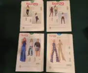 Burda Woman Pants Shorts Sz 6-20 Sewing Patterns 6797 7017 6981 6891