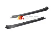 Carbon Fibre Door Sill Scuff Plate Insert Trim Set fits 2020-25 Toyota Supra GR (for: Toyota)