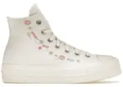 Converse Chuck Taylor All Star Lift Hi Things To Grow Egret Sz 5.5
