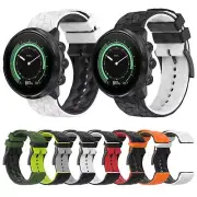 Double Color Watch Strap Sports Strap for suunto9/suunto7/suunto spartan sport