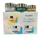 NIB Elemis Pro Collagen Anti Aging Trio-Cleansing Balm, Marine Cream, Eye Revive