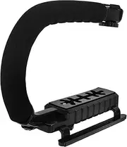 BRIGHTFUFU Stabilizer for Video Recording Multi-Function Camera Holder Flash Bracket for Outdoor