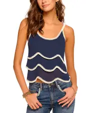 Ramy Brook Ariel Tiered Tank Top