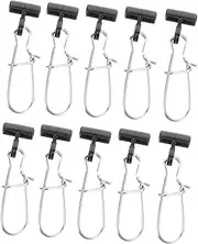 Abaodam 20Pcs Lure Gear Accessories for Fishing Compact Outdoor Clips for Catfishing Durable Snap Connectors for Freshwater and Saltwater Fishing