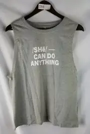 Fabletics Micah Muscle Tank M Women's Gray New
