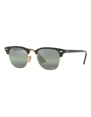 [Ray-Ban] Clubmaster Chromance Polarised Sunglasses in Green
