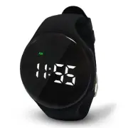 Kidnovations Premium Button Potty Training Watch - Toilet Training Timer - Black