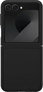 [Otterbox] Galaxy Z Flip6 Thin Flex Series Case - Black, Ultra-Slim, Hard case with Soft Edges, 5G and Wireless Charging Compatible