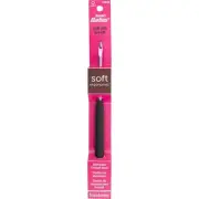 6 Pack Susan Bates Silvalume Soft Handle Aluminum Crochet Hook 5.5"-Size G6/4mm