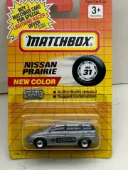 1991 MATCHBOX SUPERFAST MB31 NISSAN PRAIRIE NEW ON CARD