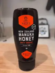ManukaHoney Nate's Raw New Zealand MGO/UMF Certified 10+ 13.2 oz Squeeze